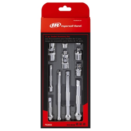 Ingersoll-Rand 11Pc Socket Accessories Set (IR) 752055